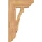 Ekena Millwork Imperial Slat Smooth Bracket w/ Offset Brace, Western Red Cedar, 7 1/2"W x 18"D x 30"H BKT0806X18X30IMP06SWR - alternate 3
